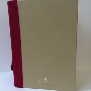 New Lanvin gross-grain trimmed hardcover notebook